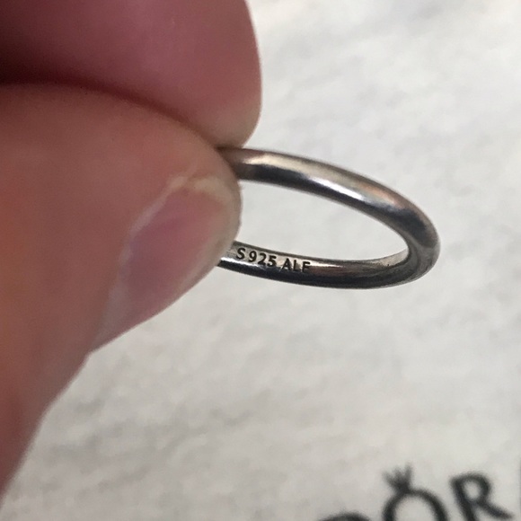 ❤️HP!❤️ Pandora Stella Retired Diamond Ring 52 - Picture 6 of 7